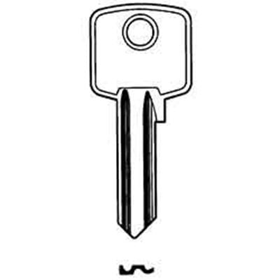Silca CHV1R Cylinder Key Blank.