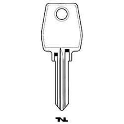 Silca EU1R Cylinder Key Blank