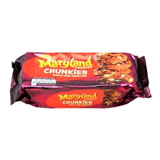 Maryland Cookies Chunkies White Choc Brownie 144g
