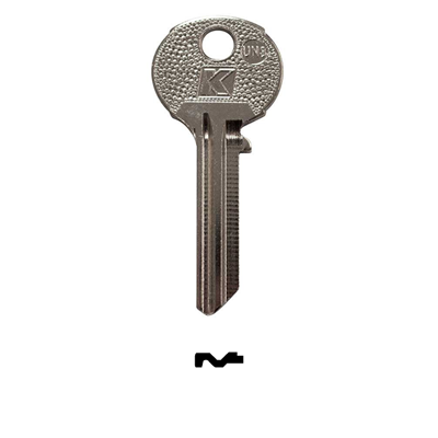 Ébauche de clé de cylindre Keyprint UN3