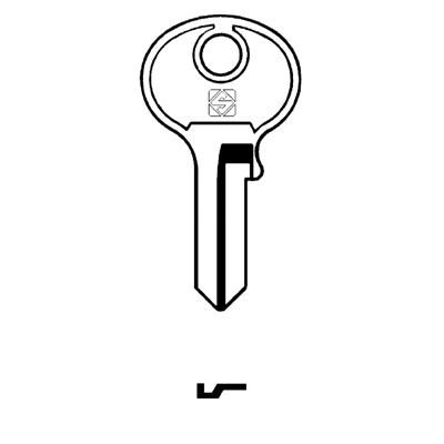 Silca MS1 Cylinder Key Blank for Master