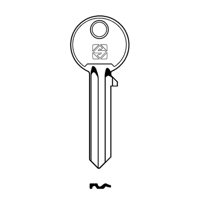 Silca ASEC2 6-Pin Key Blank for for Asec