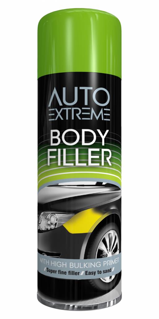 AX Spray Body Filler 300ml - Quick and Easy Automotive Surface Repair Solution