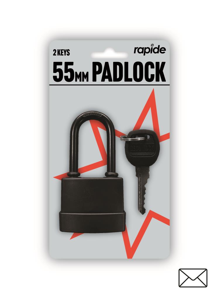High-Security RAP Padlock 55mm - Waterproof, Heavy-Duty Lock for Ultimate Protection