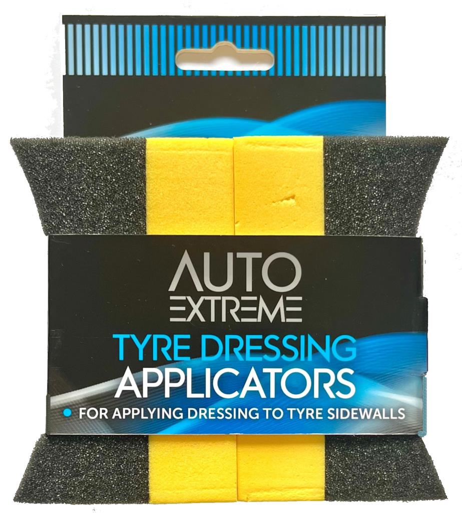 Kit applicateur professionnel 2 pièces pour lustrant pneus - Application facile et précise pour un brillant de pneu