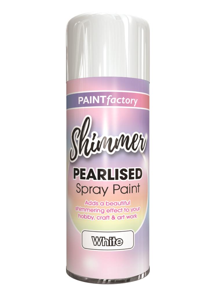 PF PEARLISED WHITE PAINT 400ML