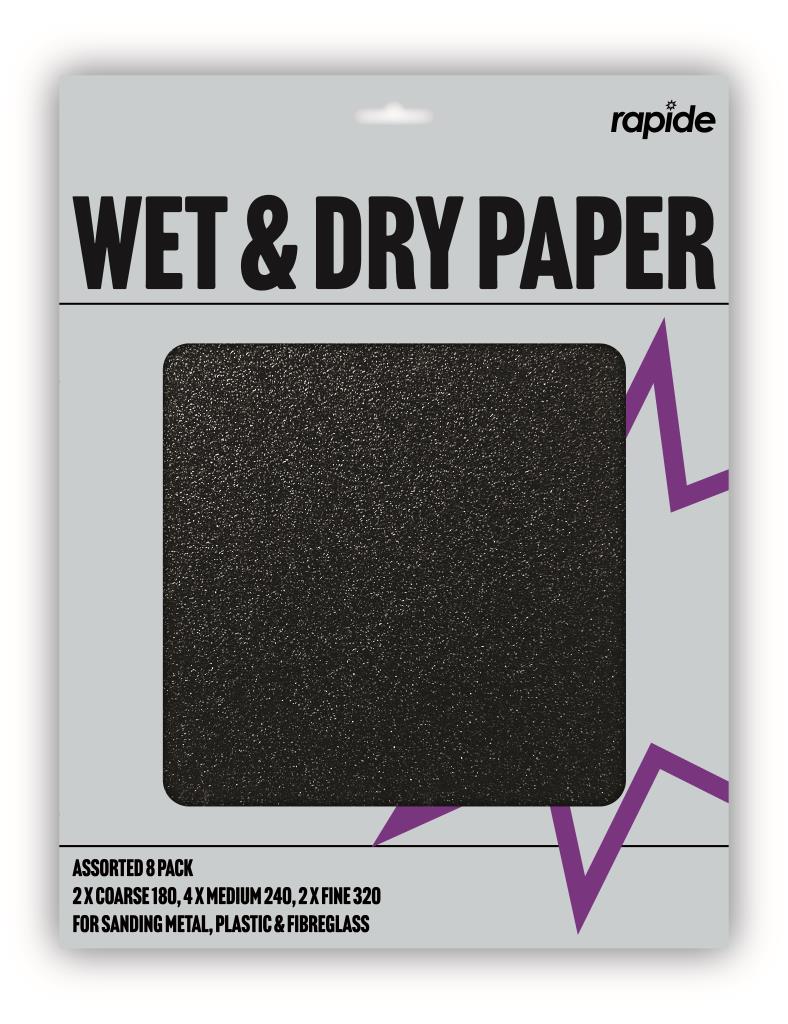 Sandpaper - Wet & Dry Abrasive