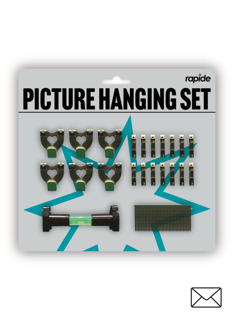 Kit d'accrochage de tableaux Premium RAP - Installation facile de votre décoration murale pour un intérieur esthétique