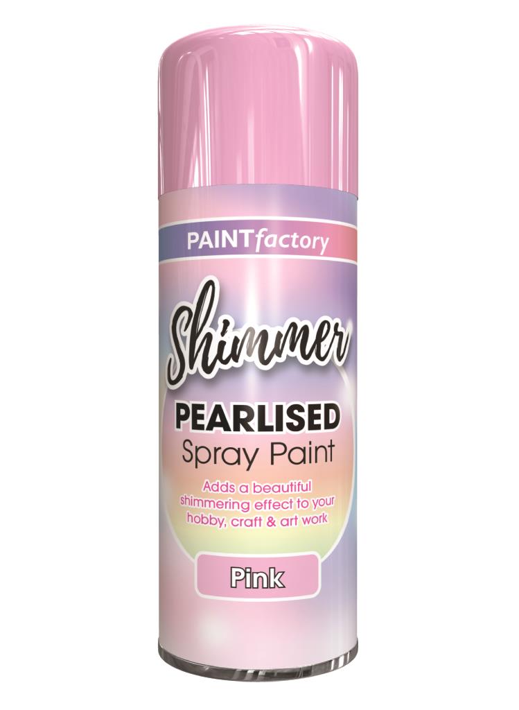 Peinture Rose Nacré Finition Premium - Bombe Aérosol 400ml pour Projets DIY Élégants