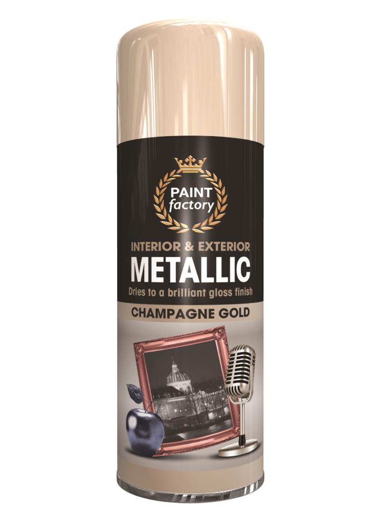 PF Or Champagne Métallisé - Accent de Décoration Intérieure Luxueux et Polyvalent