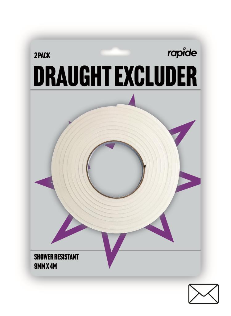 Set of 2 Rap Draught Excluders - Stylish and Effective Door Draft Blockers for Enhanced Comfort