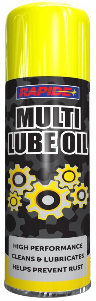 RAP Huile en Spray Multi-Lubrifiant 300ml - Lubrifiant Toutes Usages pour un Fonctionnement sans Accroc