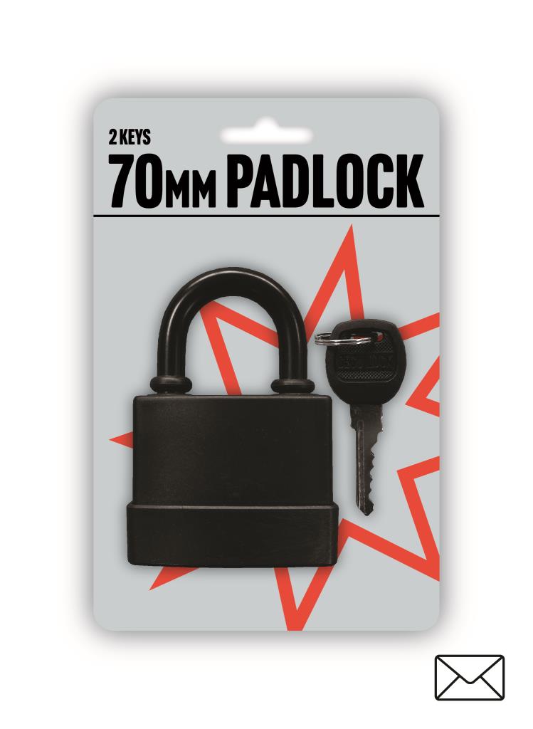 High-Security RAP Padlock - Waterproof 70mm Heavy-Duty Lock for Ultimate Protection