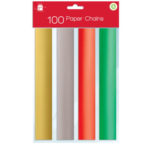 Guirlandes en papier métallisé GiftMaker, lot de 100
