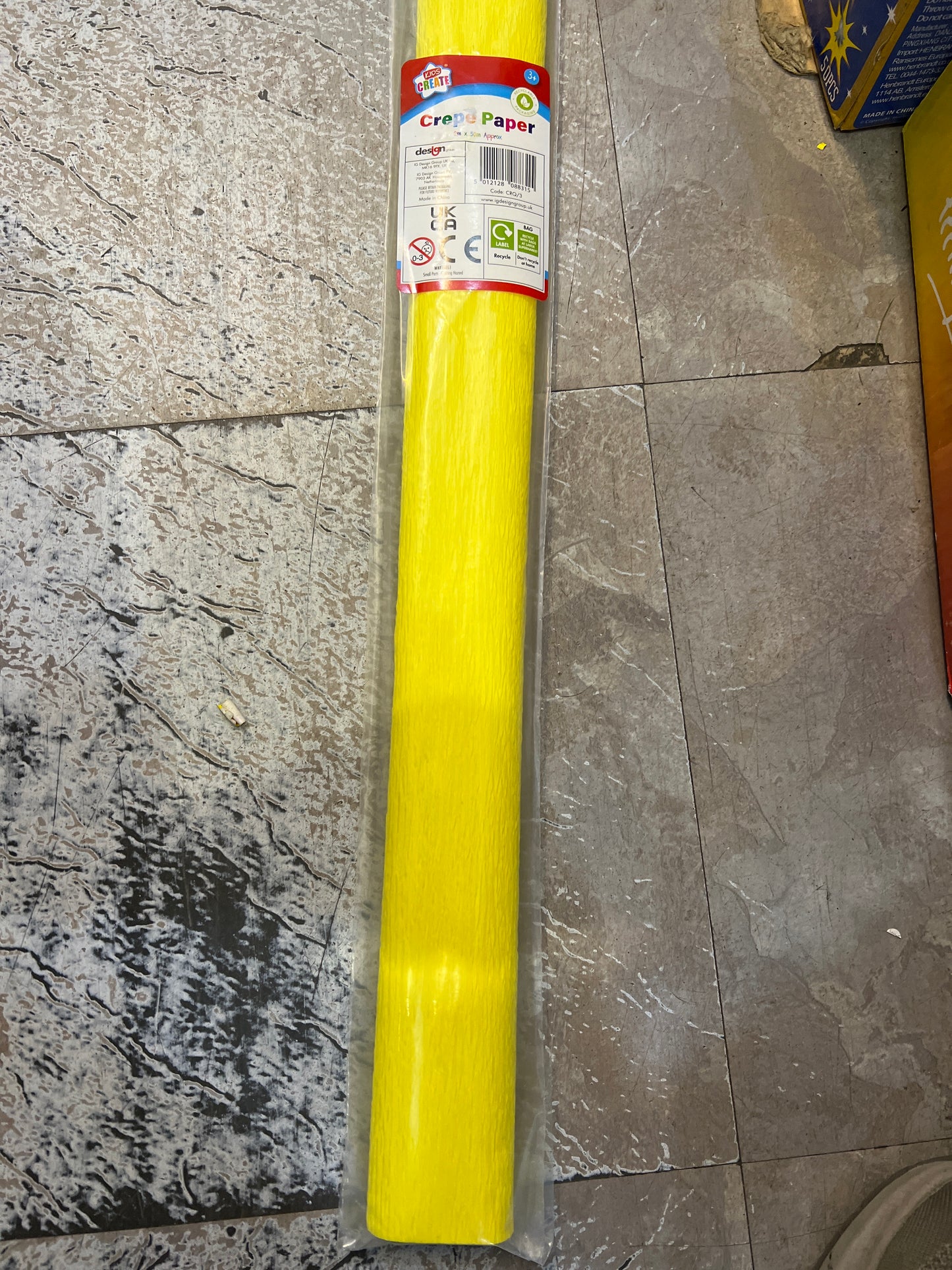 Crepe paper 2mx5m approx