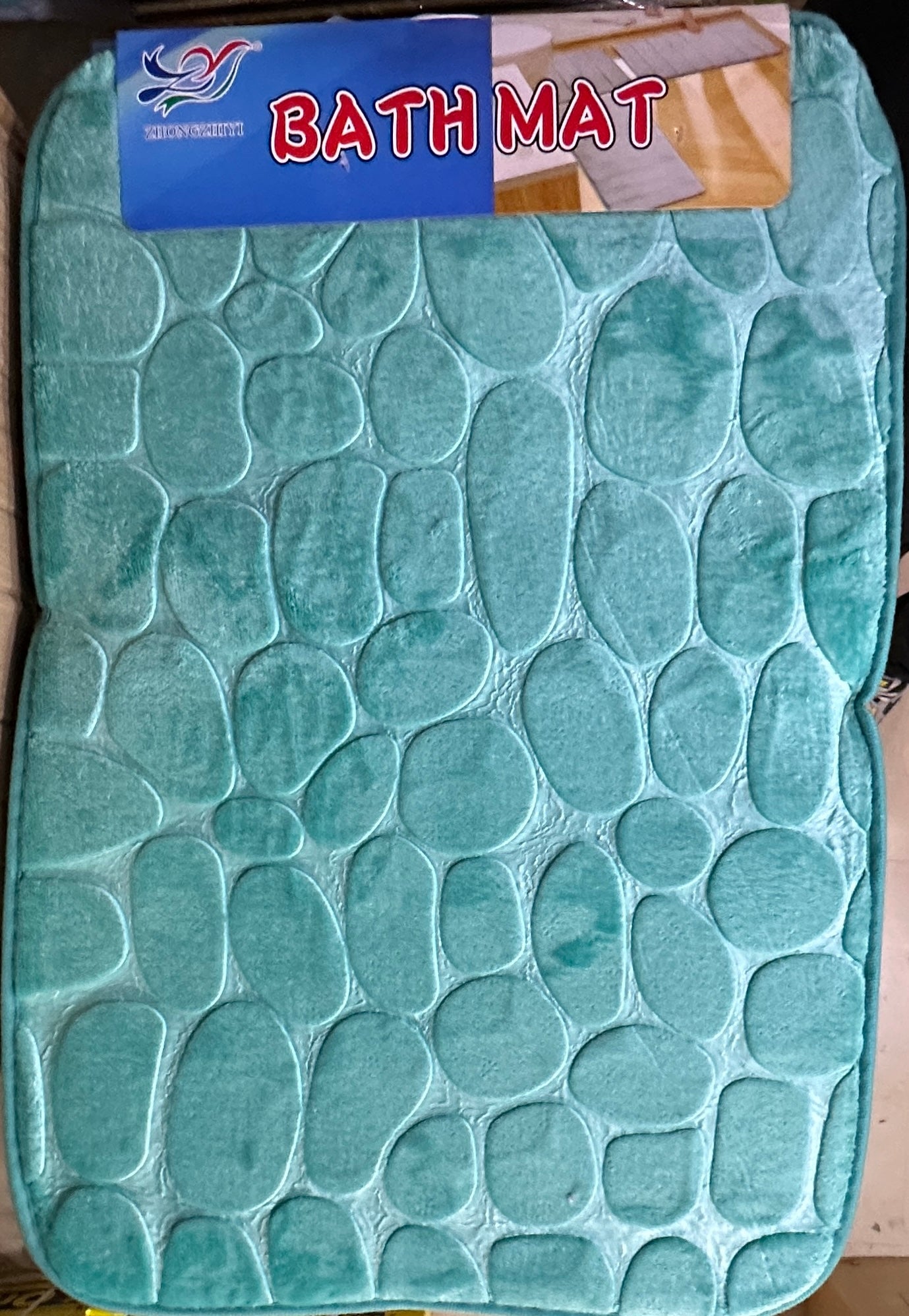 Tapis de Bain 61x40cm Disponible en 4 Couleurs