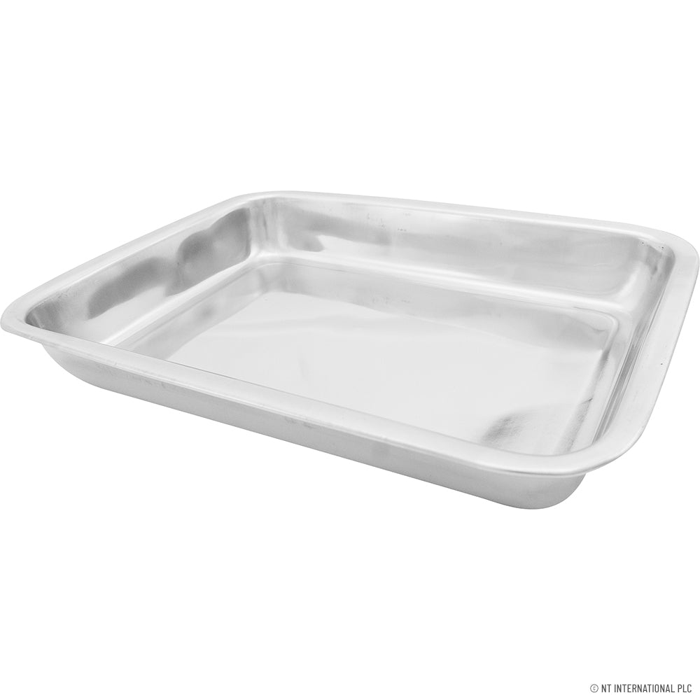 Plaque de cuisson premium en acier inoxydable de 34 cm - Plateau de cuisson durable et polyvalent pour des gourmandises parfaitement dorées