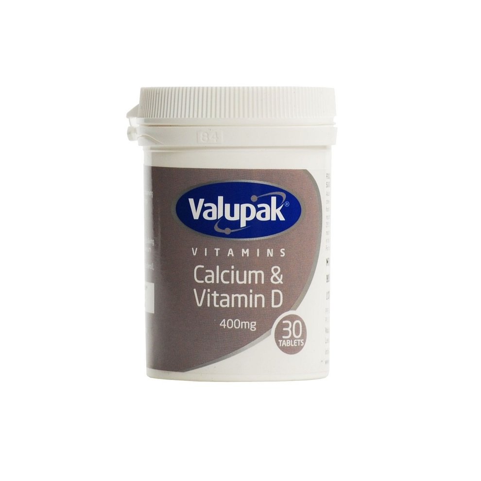 Valupak Calcium & Vitamine D 400 mg Comprimés 30 unités