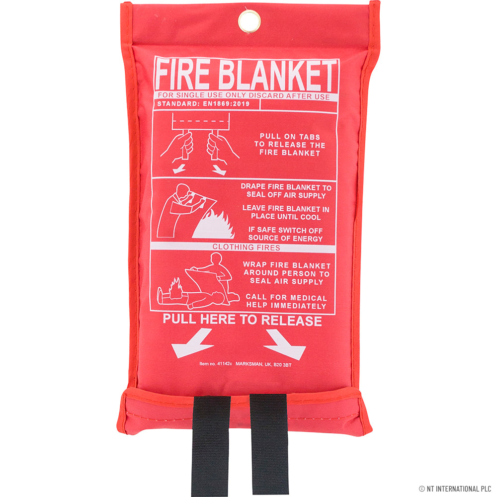Couverture anti-feu 110 - Sac en PVC Équipement essentiel de sécurité incendie