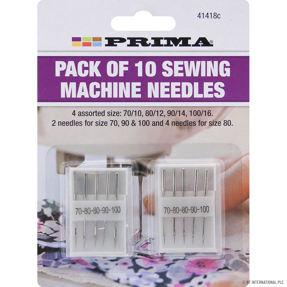 High-Quality Pk of 10 Sewing Machine Needles