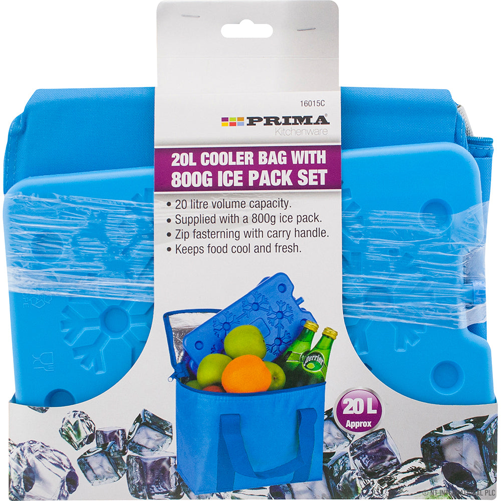 Sac isotherme 20L avec pain de glace 800g