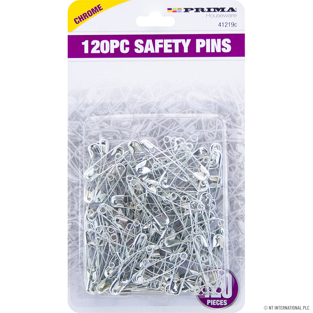120 épingles à cheveux de sûreté - Chrome