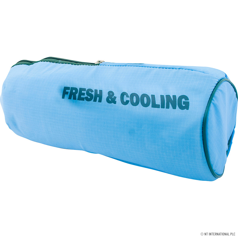 Boissons fraîches à emporter avec notre sac isotherme ovale bleu 2 L