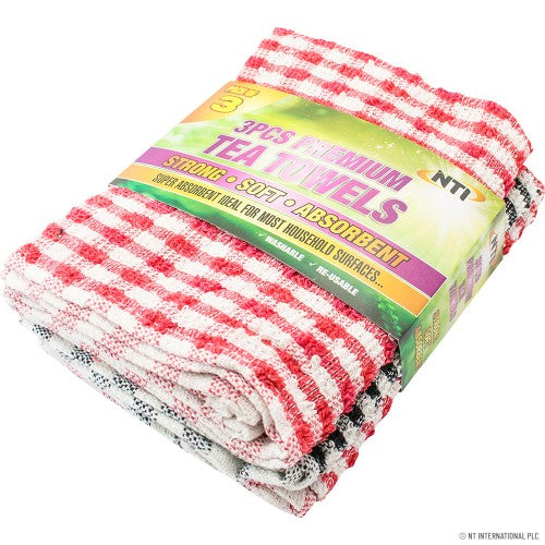 Lot de 3 torchons éponges de qualité supérieure, essentiels de cuisine absorbants