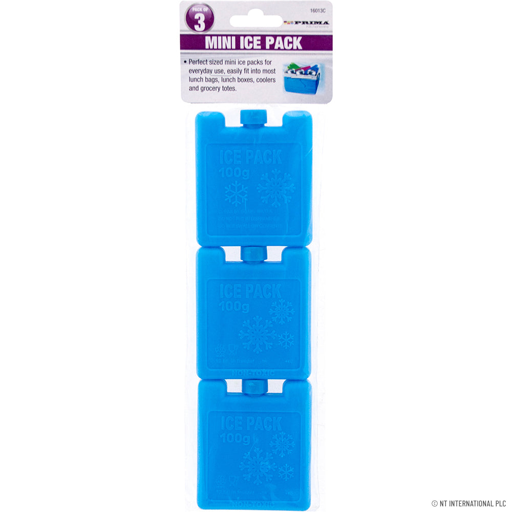 Gardez votre sang-froid partout – Lot de 3 mini blocs réfrigérants