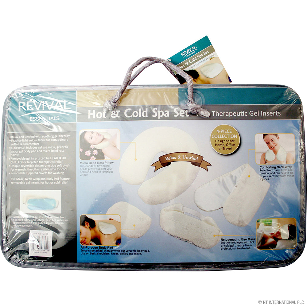Coffret Spa Chaud & Froid 4 pièces Apaise, Détends et Chouchoute