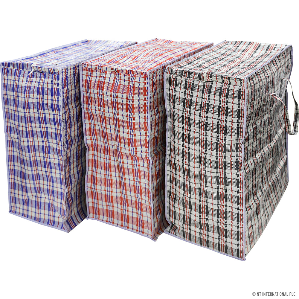 X Grand sac shopping en PVC - 65x85x35cm