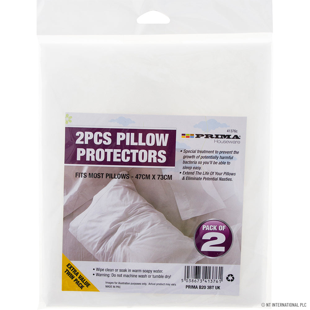 Protège Tes Oreillers Lot de 2 Protège-Oreillers 47cm x 73cm
