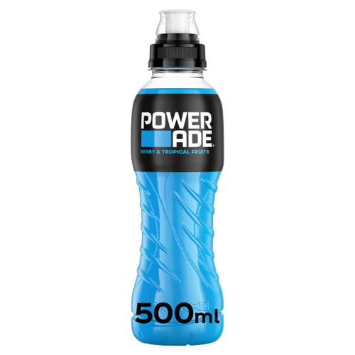 POWERADE FRUITS ROUGES & TROPICAUX 500ml