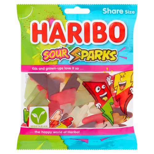 Haribo Sour Sparks Sachet 160g