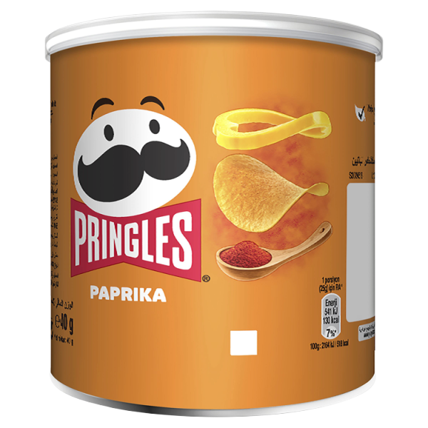 Pringles Paprika Can 40g