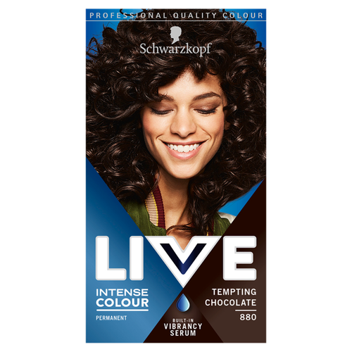 SCHWARZKOPF LIVE COLORATION PERMANENTE 880 CHOCOLAT