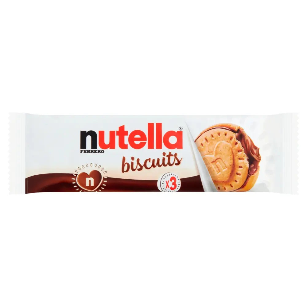Nutella Crunchy Biscuits Filled with Nutella 3 Pack 41.4g