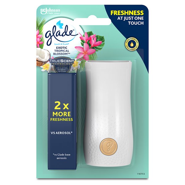GLADE 10ML TOUCH N FRESH EXOTIC TROPICAL
