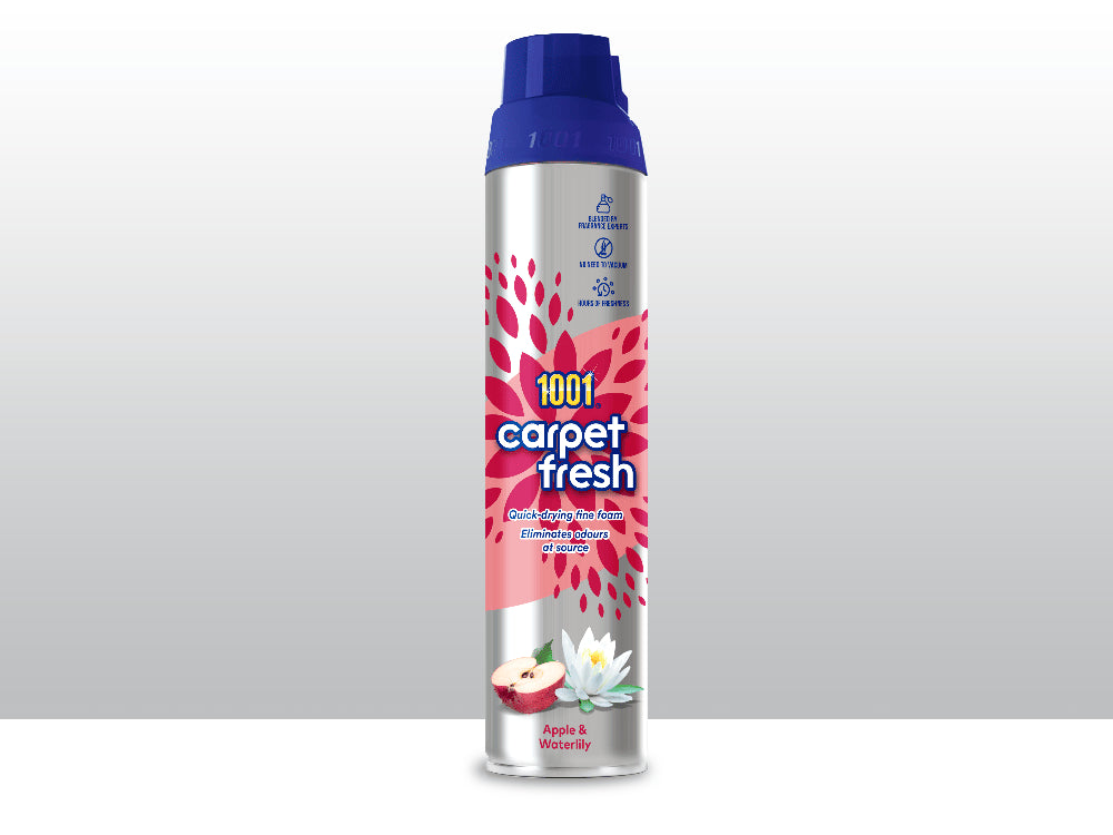 1001 ASSAINISSANT MOQUETTE POMME ET NÉNUPHAR 300ml