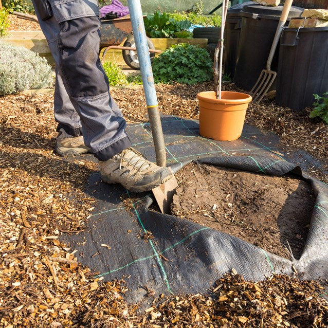 Bâche de désherbage tissée 2 x 5 m
