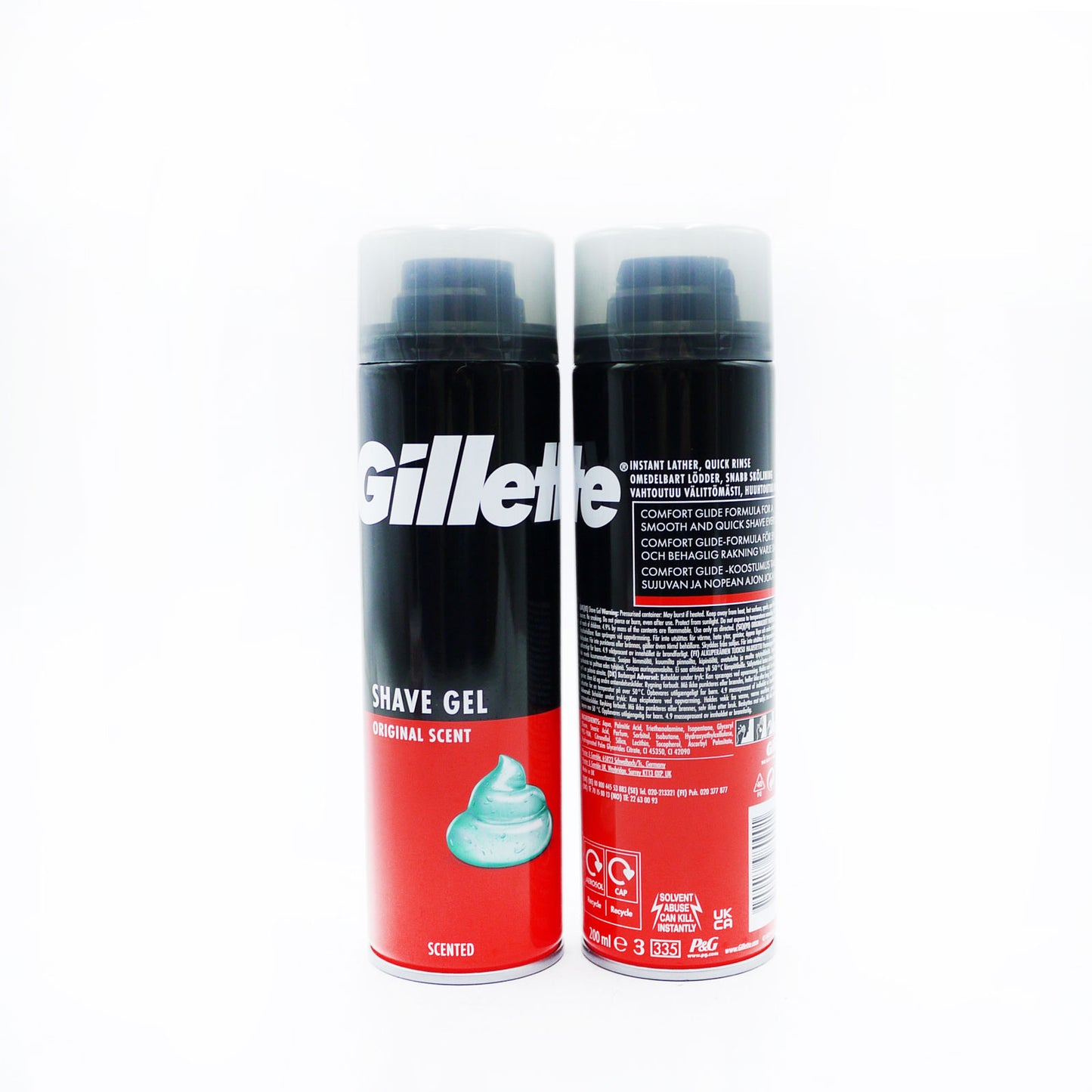 GILLETTE SHAVE GEL CLASSIC 200ml