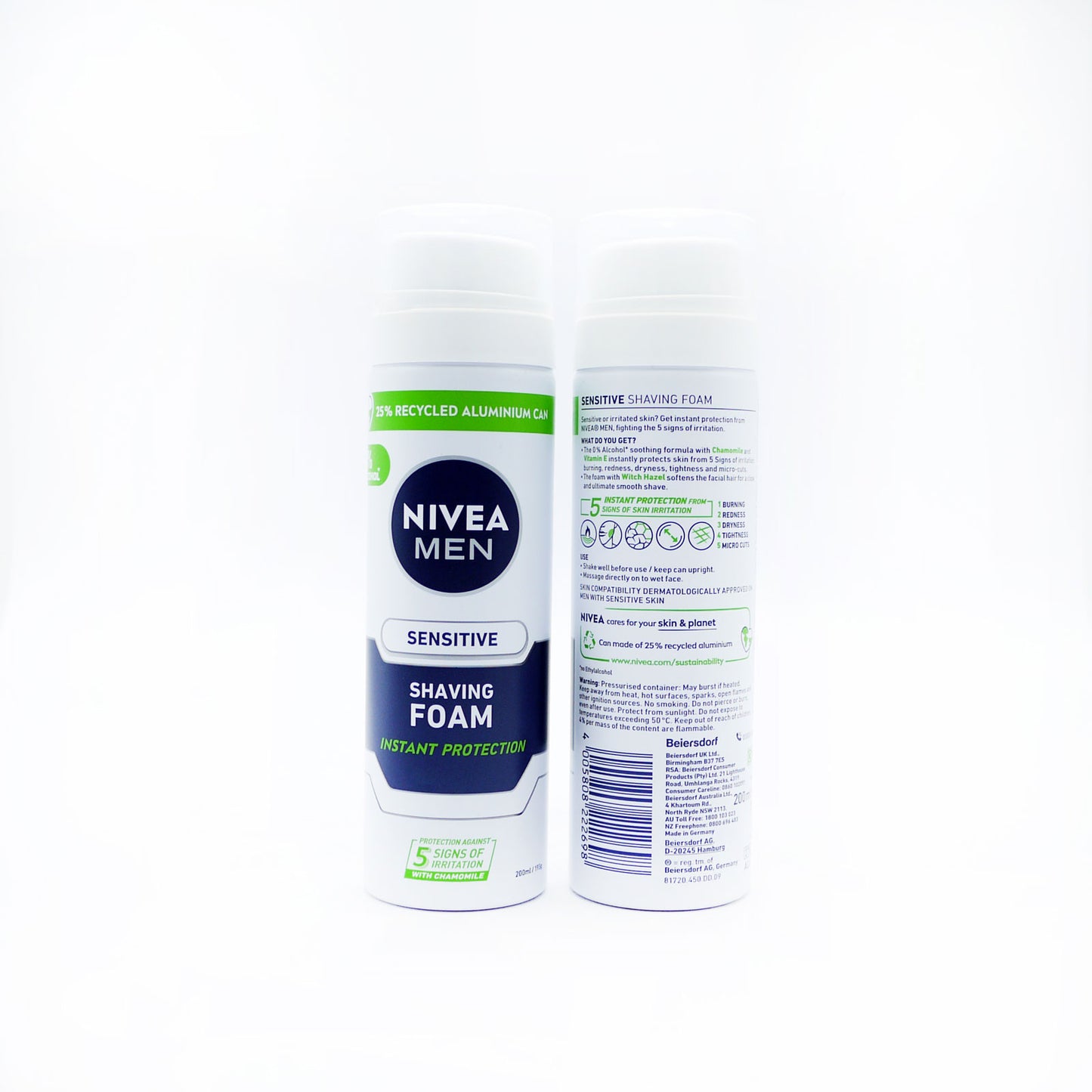 NIVEA MEN MOUSSE À RASER SENSIBLE 200ml