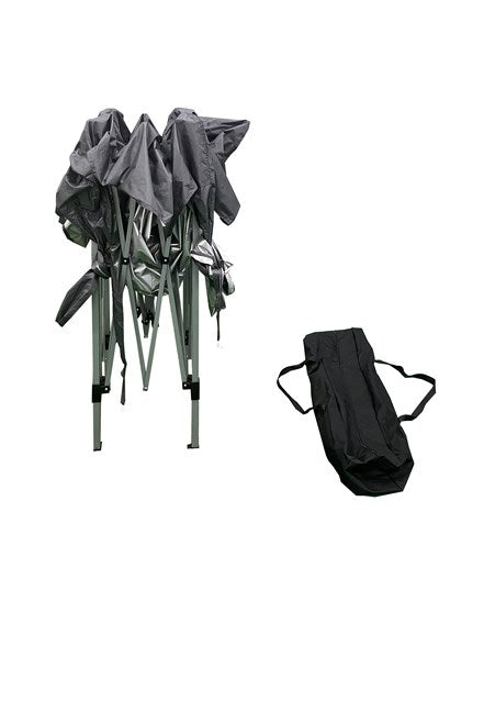 Tonnelle pliante 2x2m Gris Anthracite