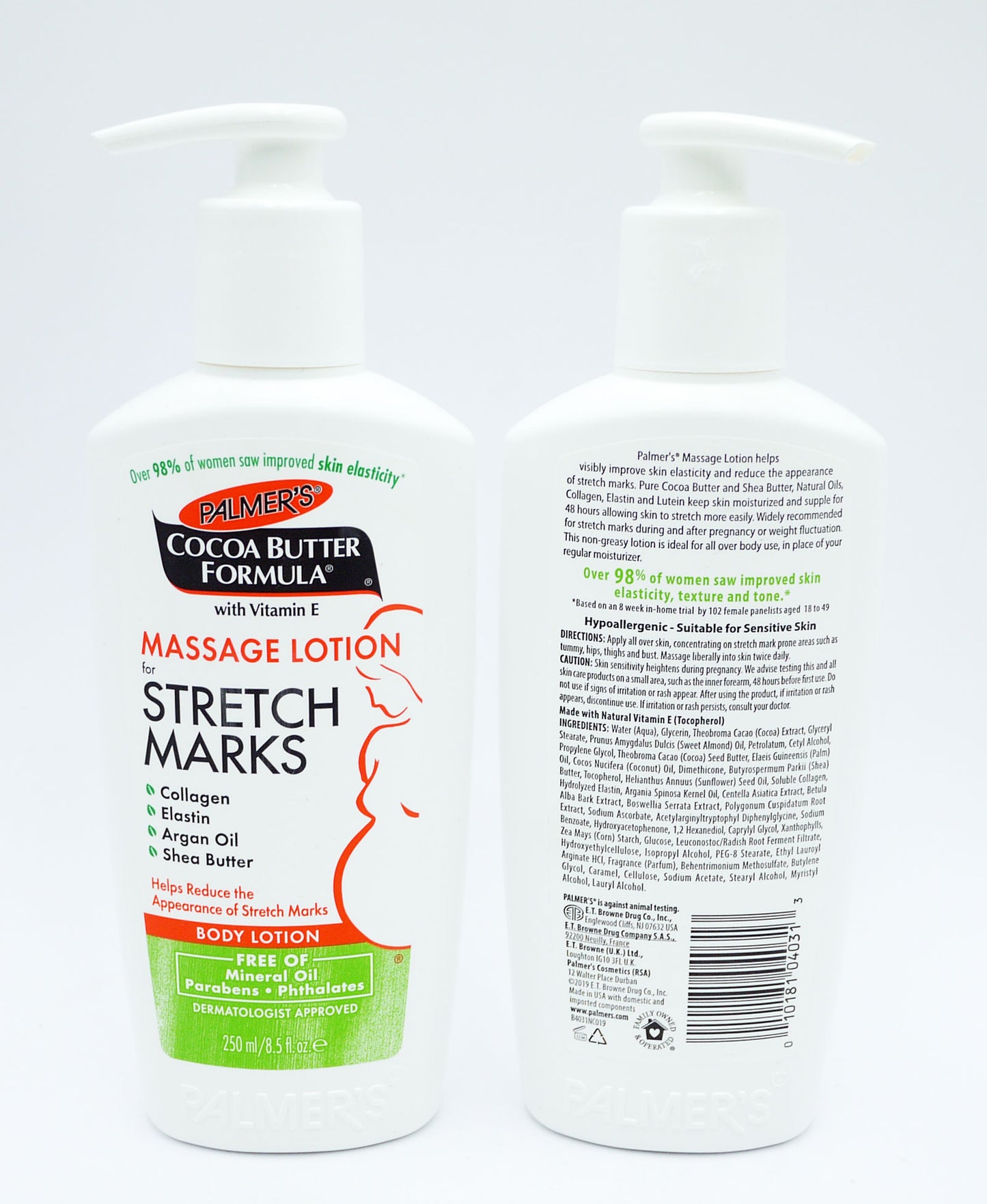 PALMERS BEURRE DE CACAO LOTION DE MASSAGE ANTI-VERGETURES 250ml