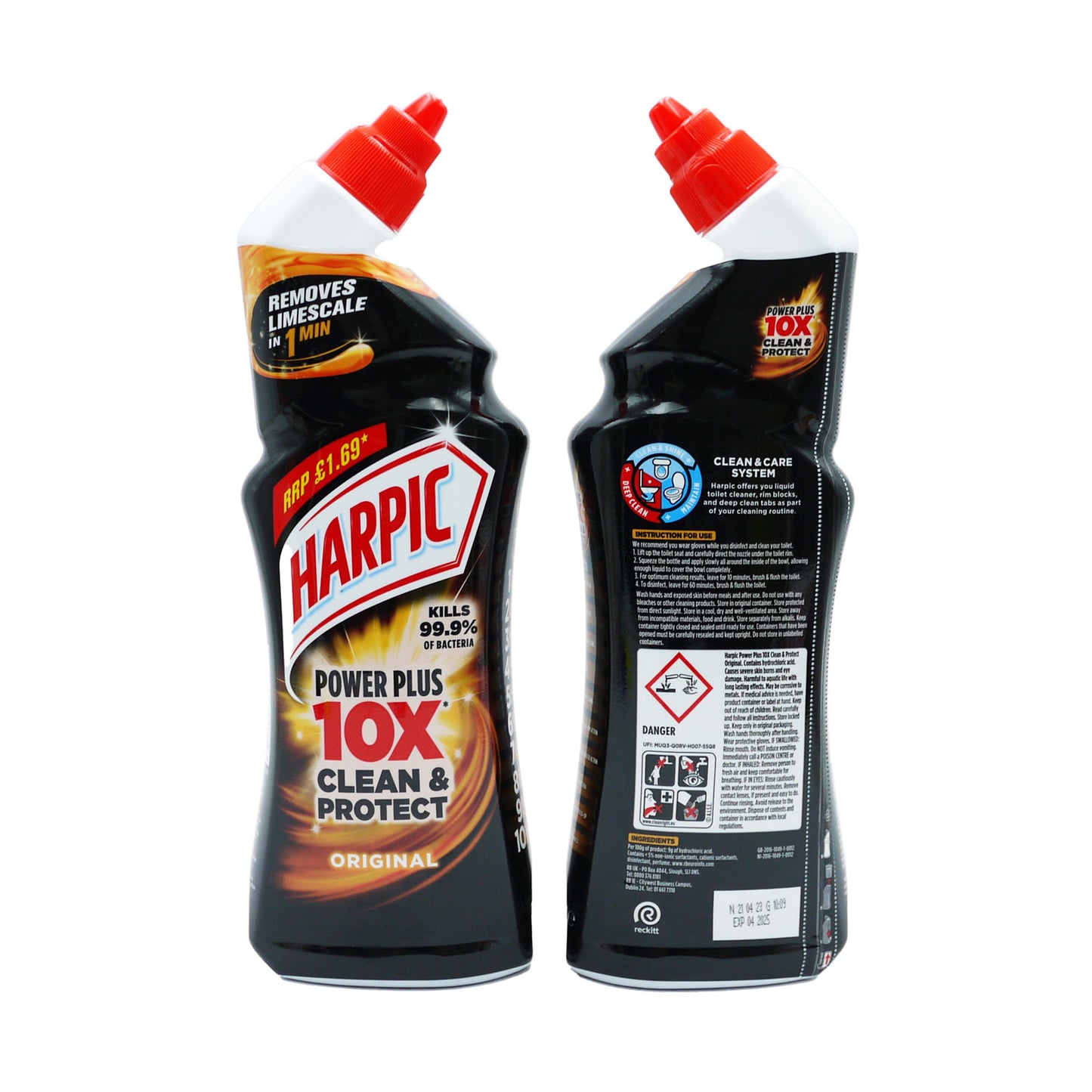 HARPIC POWER PLUS NETTOYANT WC PM£1,69 750ml