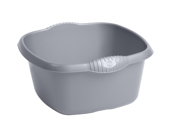 Bol carré Casa 32 cm argenté