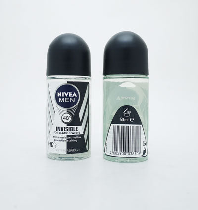 NIVEA MEN ROLL ON INVISIBLE BLACK & WHITE 50ml
