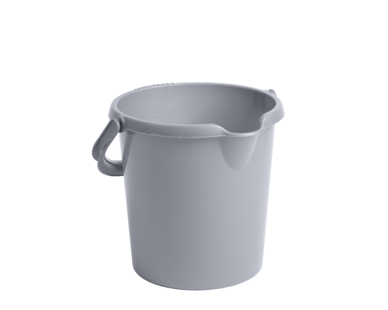 Seau Casa 10L Argent