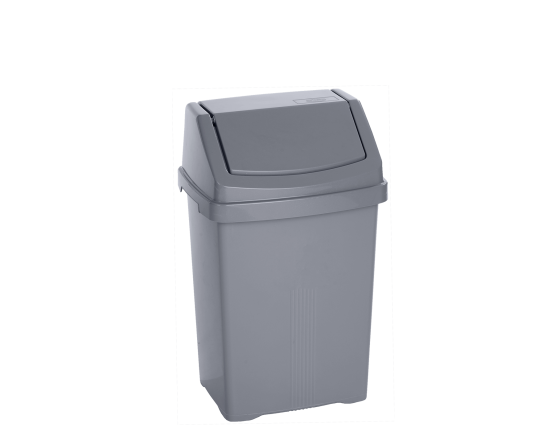 Poubelle à pédale Casa 15L Argent