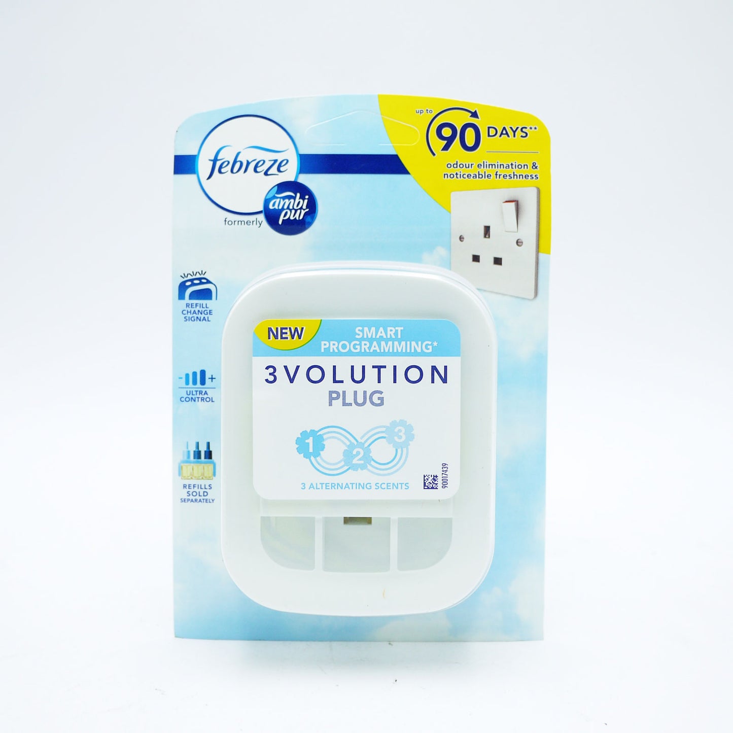 FEBREZE 3VOL DIFFUSEUR ÉLECTRIQUE (UNITÉ SEULE)